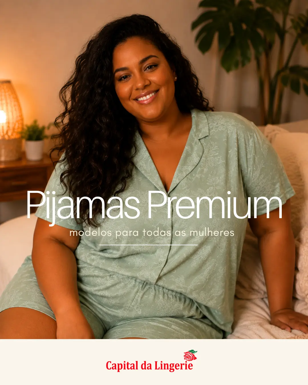 Pijamas premium para todas as mulheres
